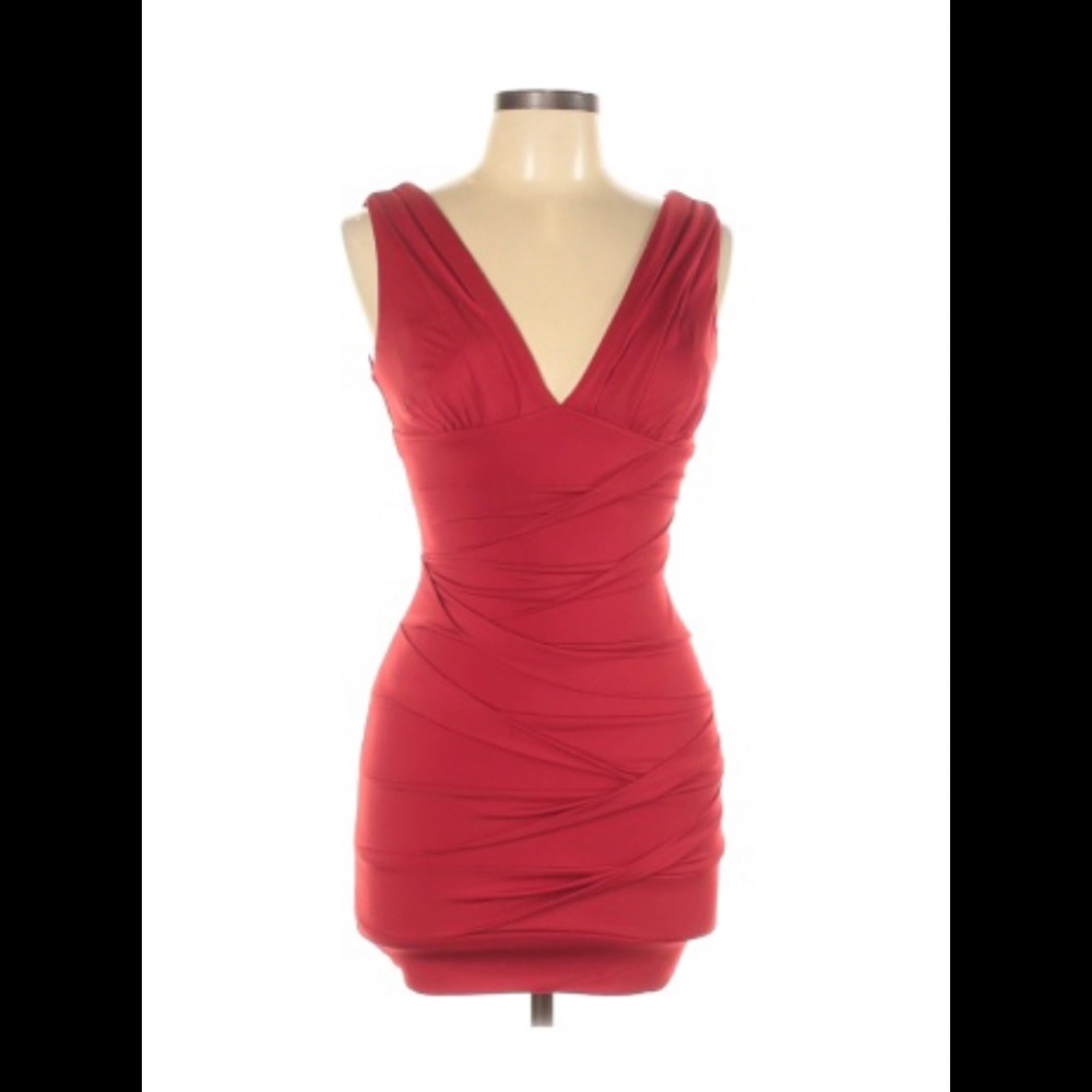 Red Cocktail Dress